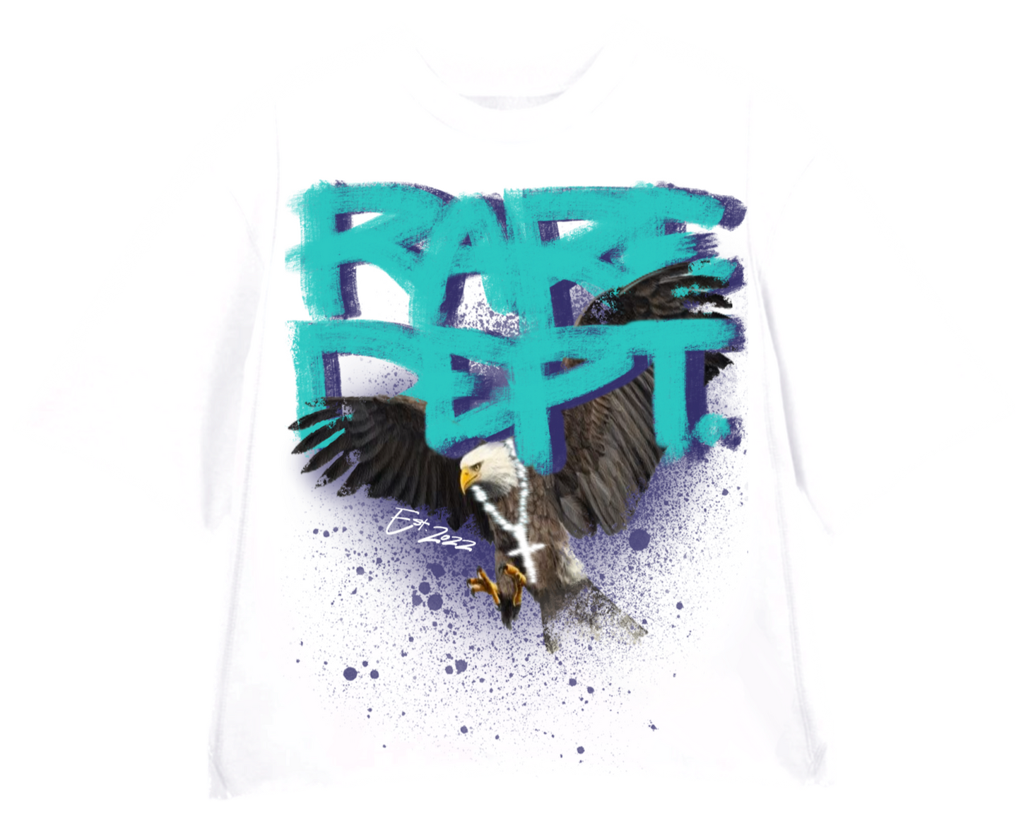 “Grape Eagle Vol. 2 ” Crewneck Shirt (White)