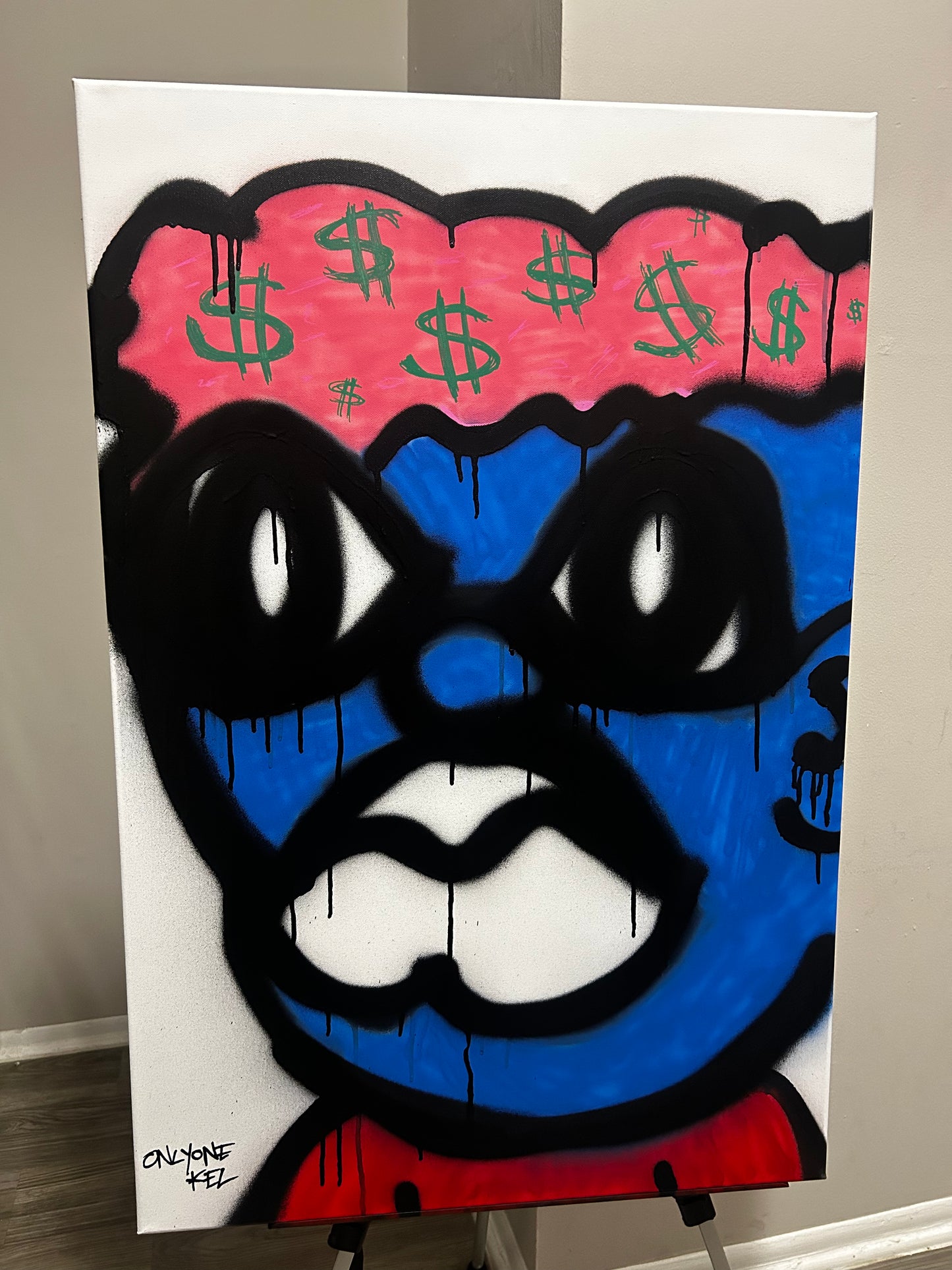 “What’s On Your Mind?” 1of1 Canvas