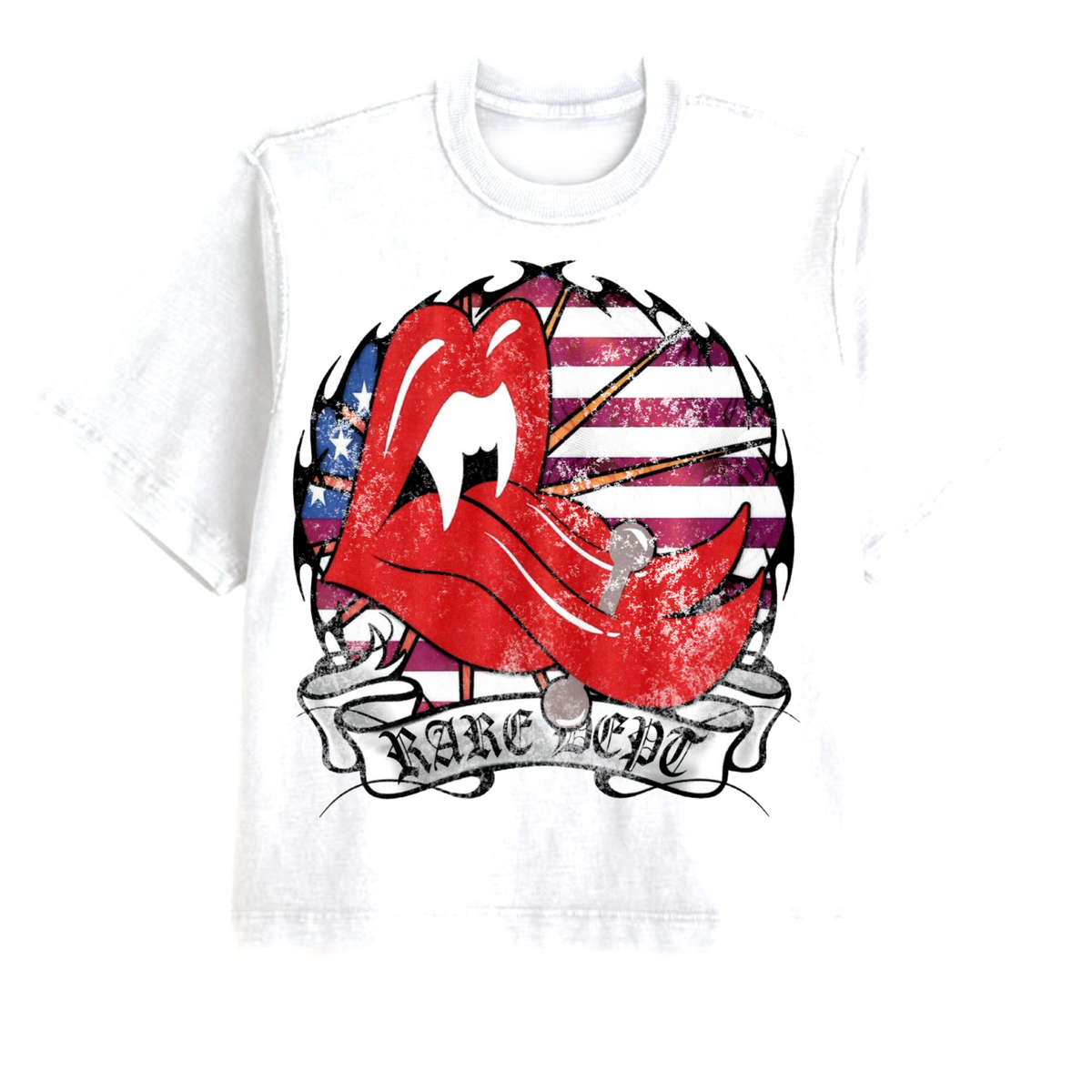 Rare Dept. Rolling Stones Tee (White)