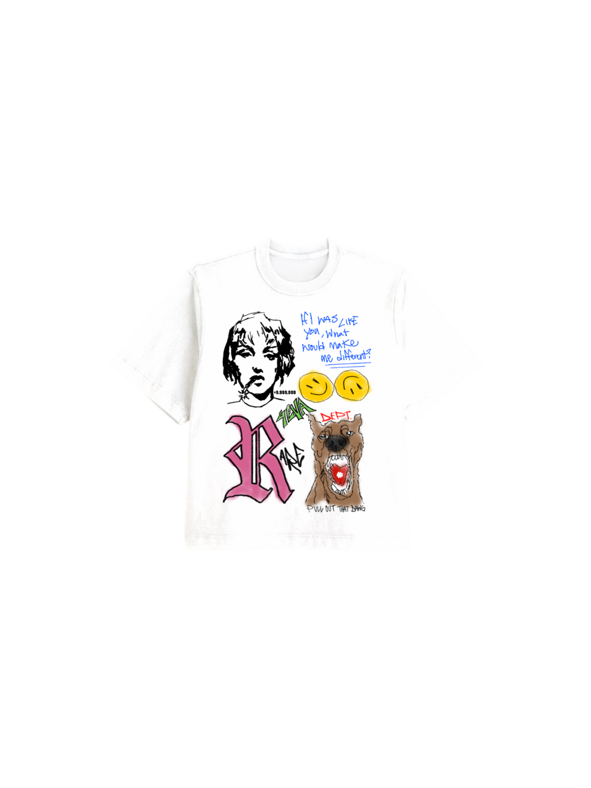 Rare Dept. Doodle Tee ( White)