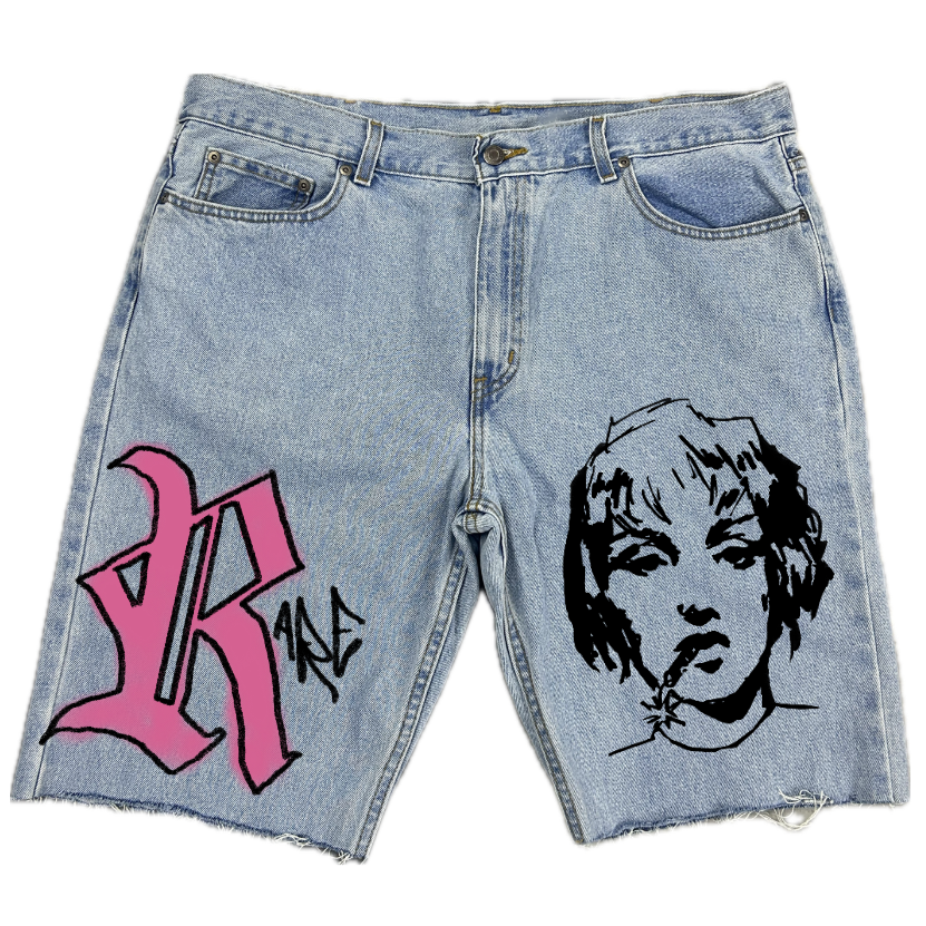Rare Dept. Doodle Jorts