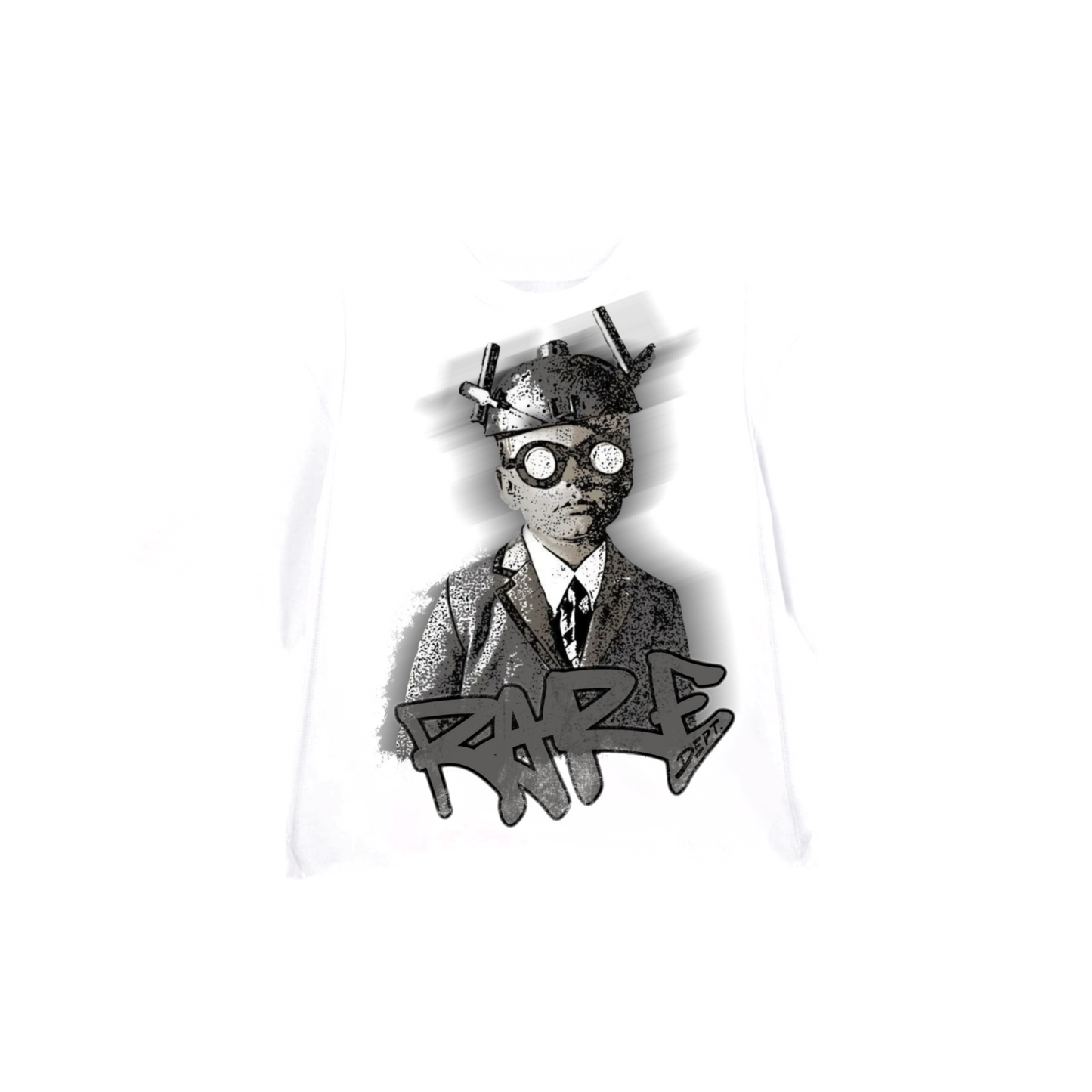 “Lab Boy” Crewneck Shirt (White)