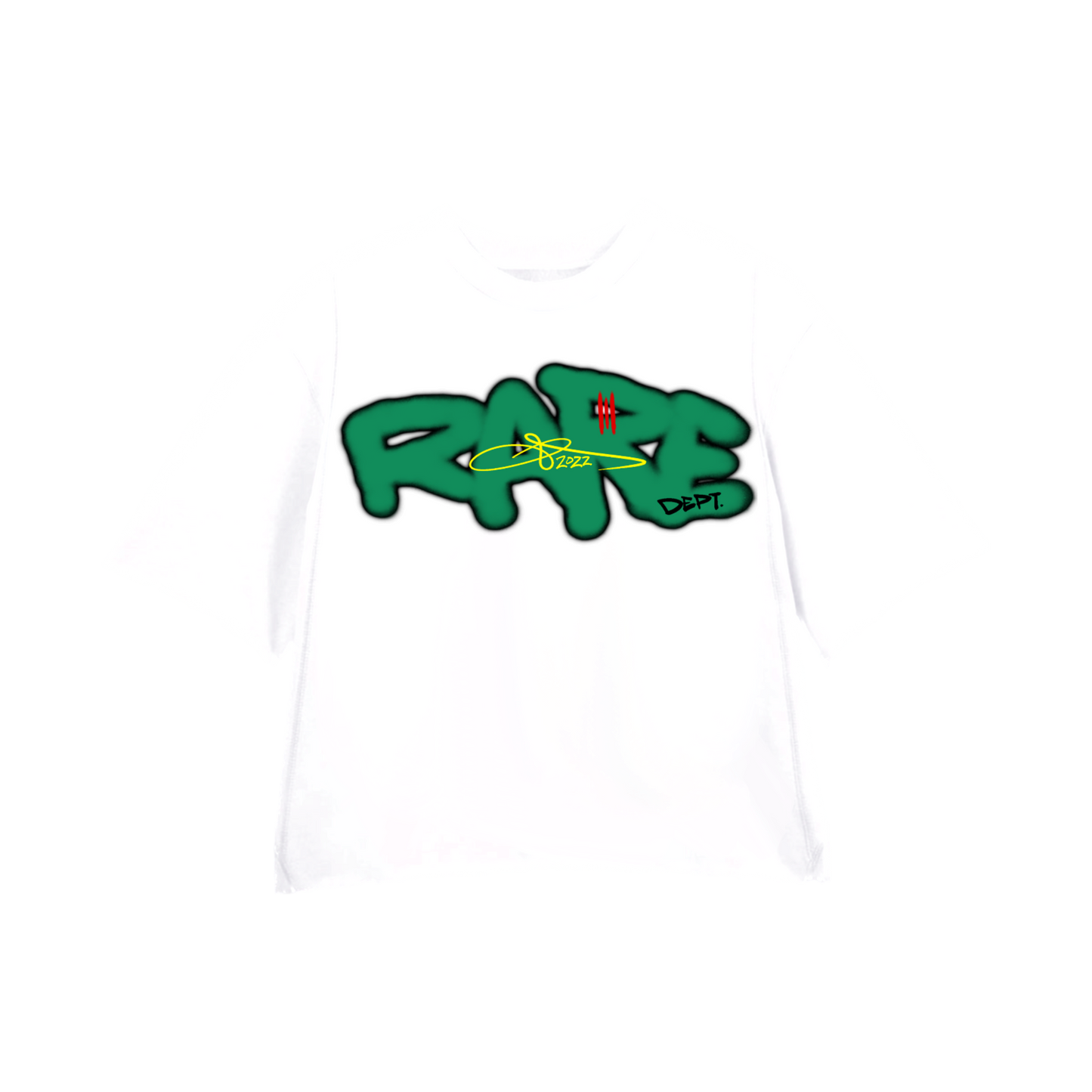 “RareWar” Crewneck Shirt (White)