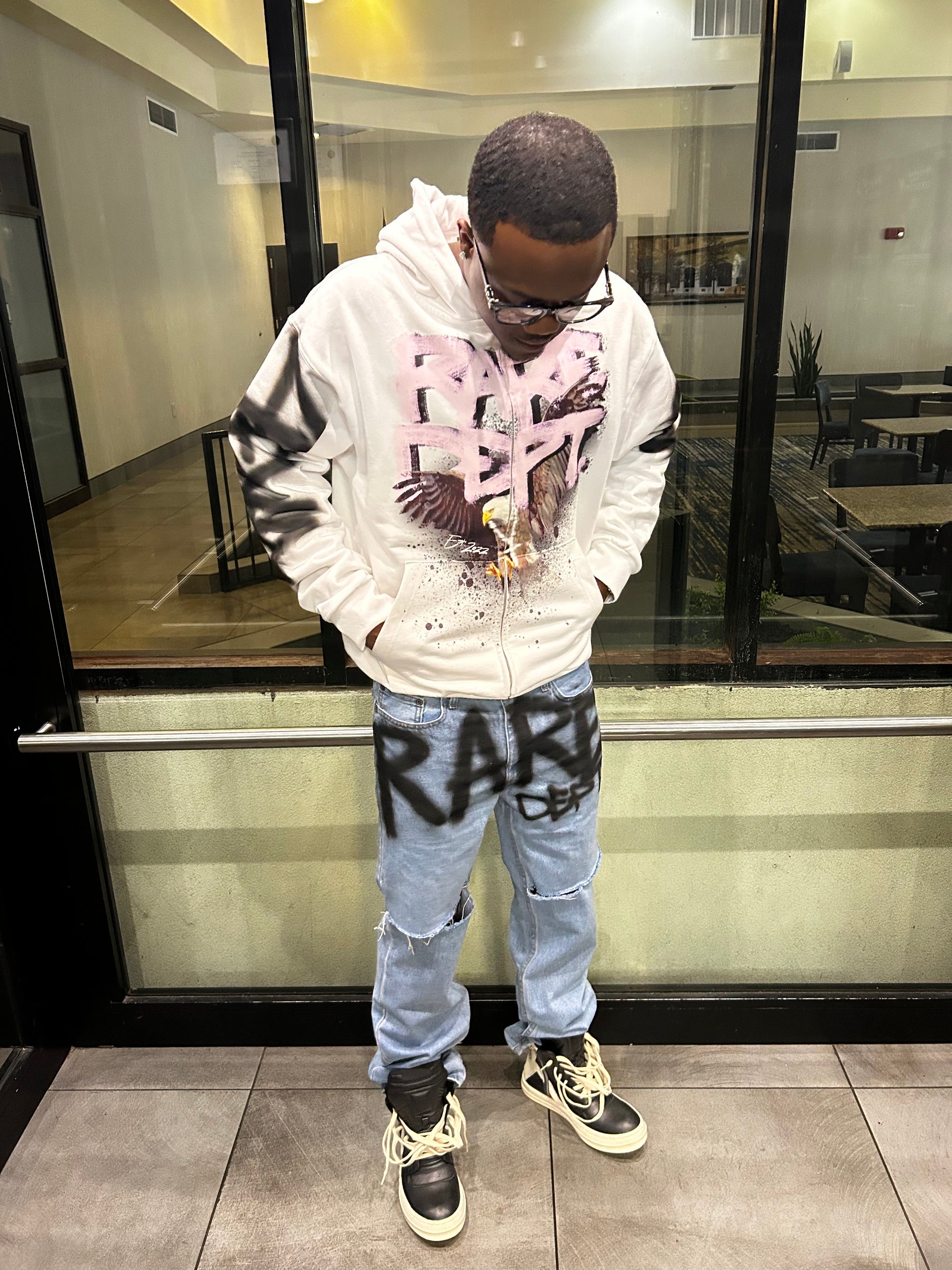 Rare Dept. “GRAFFITI FLOW” Jeans