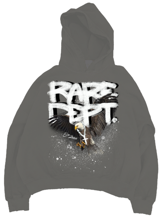 “Rare Eagle” Vol 2  Hoodie (Grey)