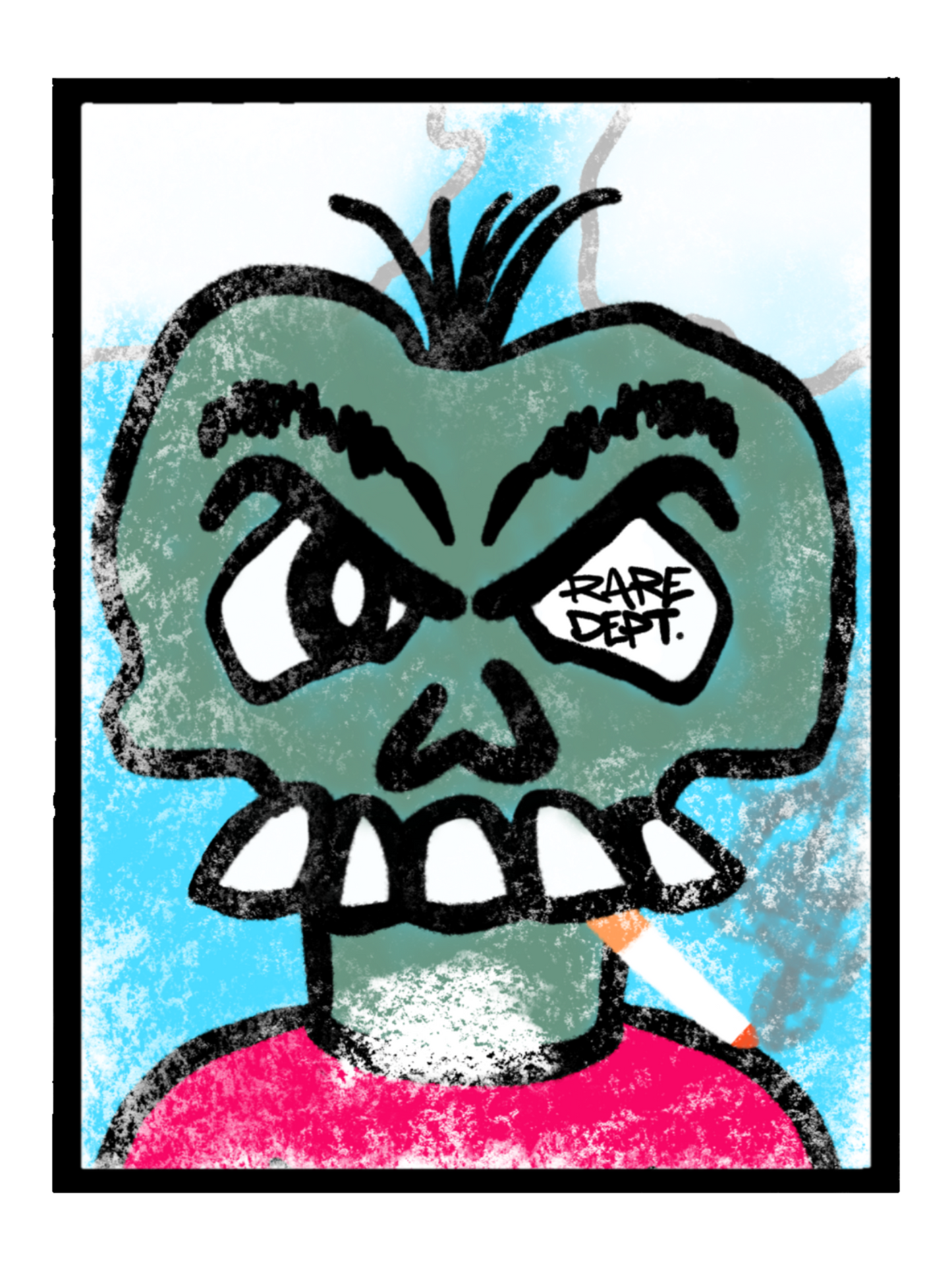 “Junkyard Hustler” Wall Portrait [5 COPIES MADE]