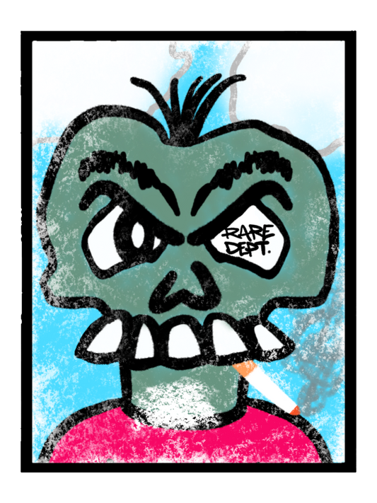 “Junkyard Hustler” Wall Portrait [5 COPIES MADE]