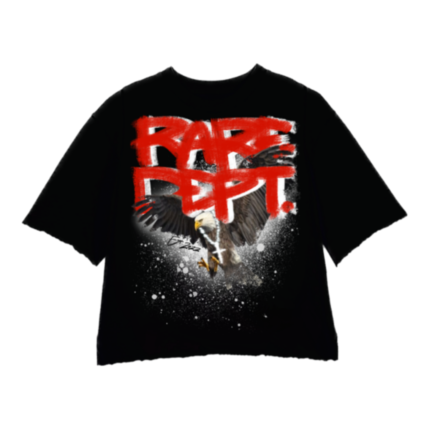 “Red Eagle Vol. 2 ” Crewneck Shirt (Black)