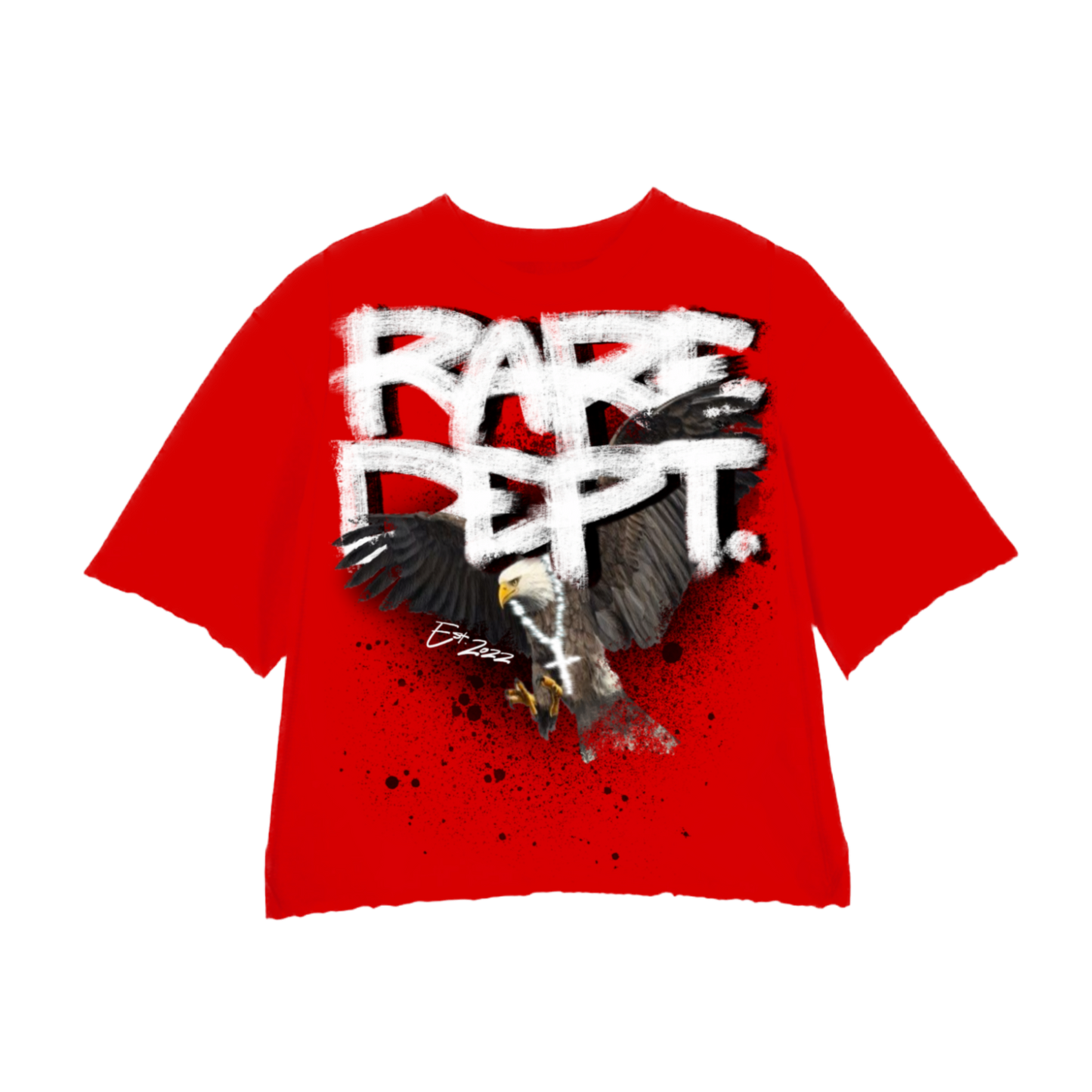 “Red Eagle Vol. 2 ” Crewneck Shirt (Red)
