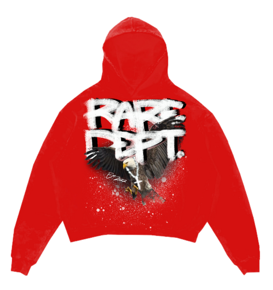 Rare Dept.  Red Eagle Vol 2. Hoodie (Red)