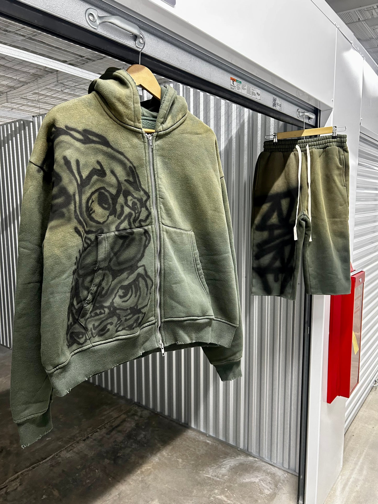 Rare Dept. SkullEye Graffiti Set (Green)