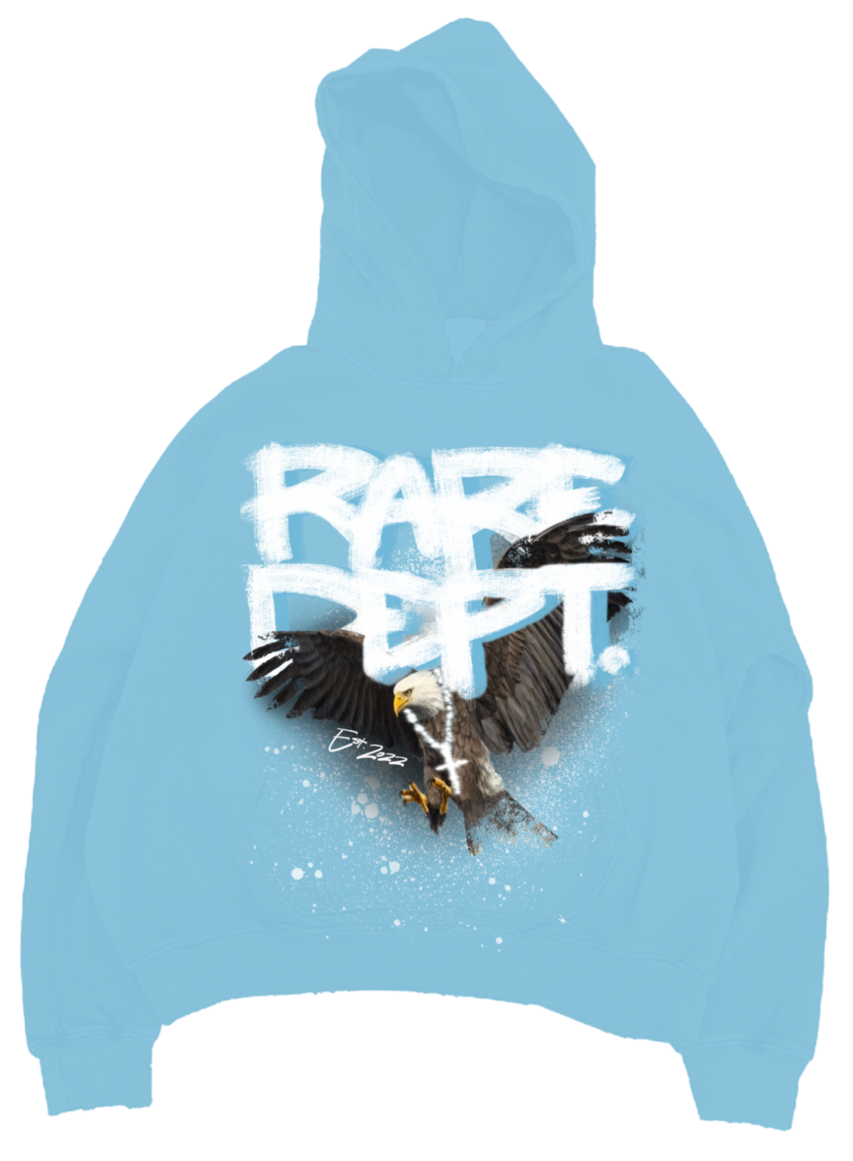 Rare Dept. “Blue Eagle Vol 2” Hoodie (LightBlue)