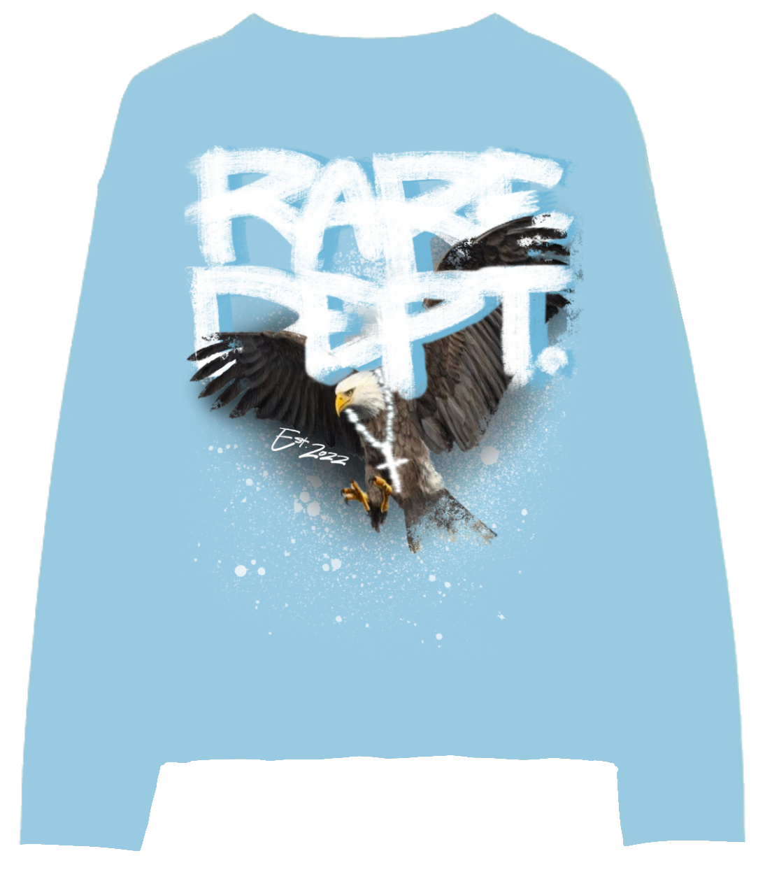 Rare Dept. “Blue Eagle Vol 2” Hoodie (LightBlue)