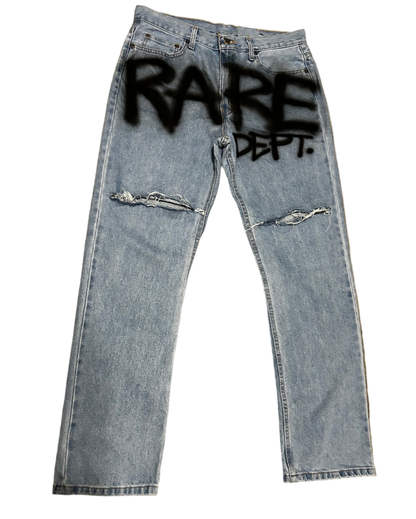 Rare Dept. “GRAFFITI FLOW” Jeans