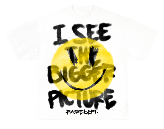 “Bigger Picture ” Tee (White)