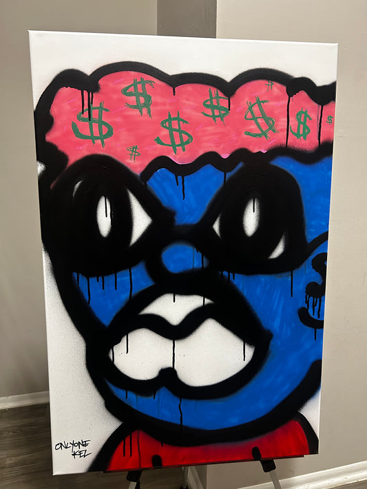 “What’s On Your Mind?” 1of1 Canvas