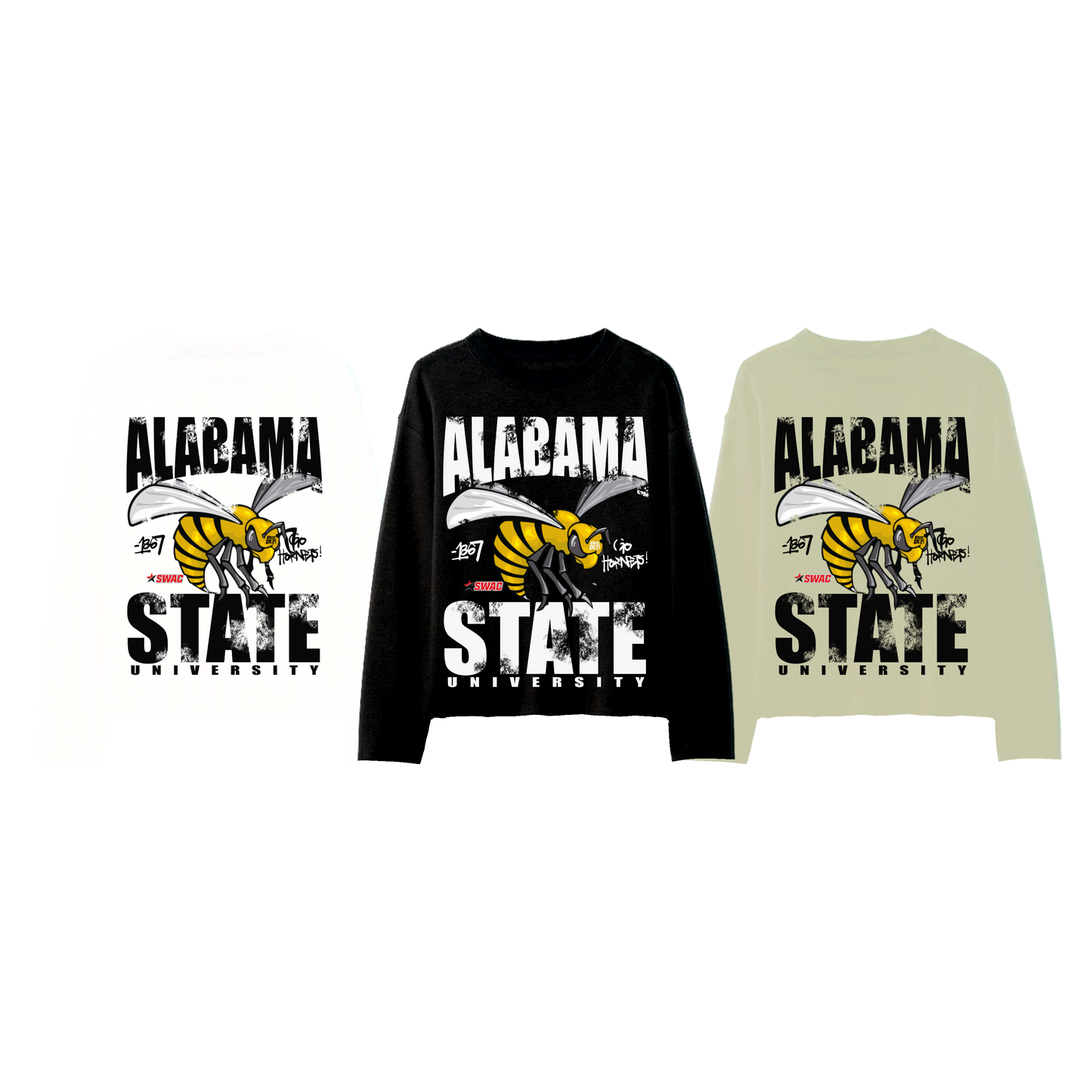 Rare Dept. x BAMA STATE Crewneck Longsleeve Shirts