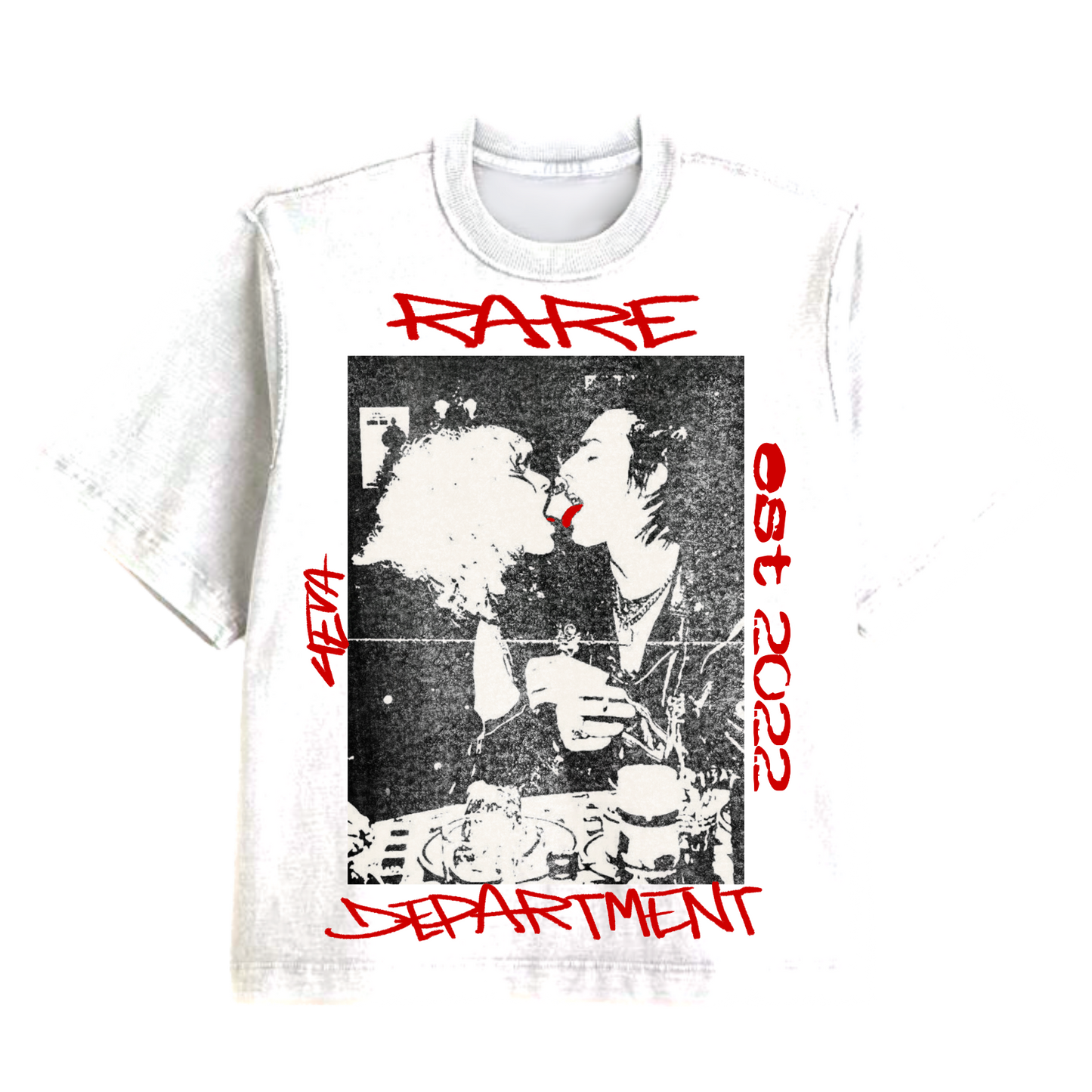 Rare Dept. RockstarLiving Tee (White)