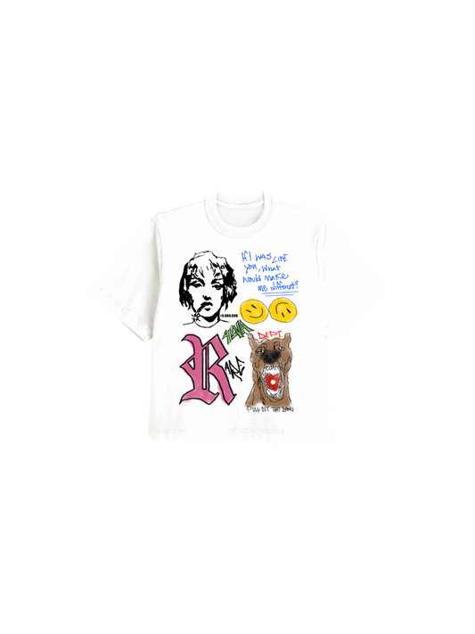 Rare Dept. Doodle Tee ( White)