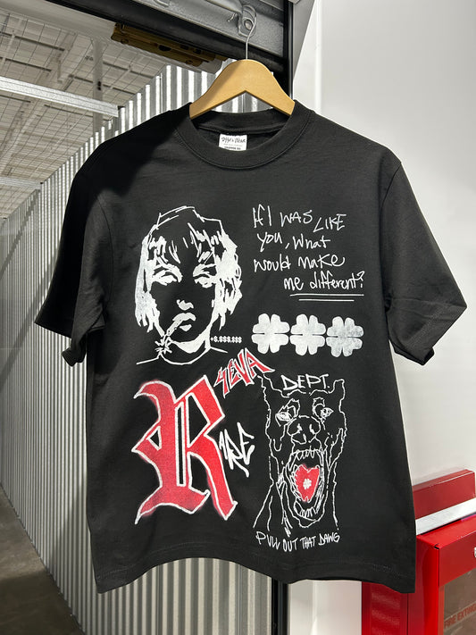 Rare Dept. Reverse Doodle Tee (Black)