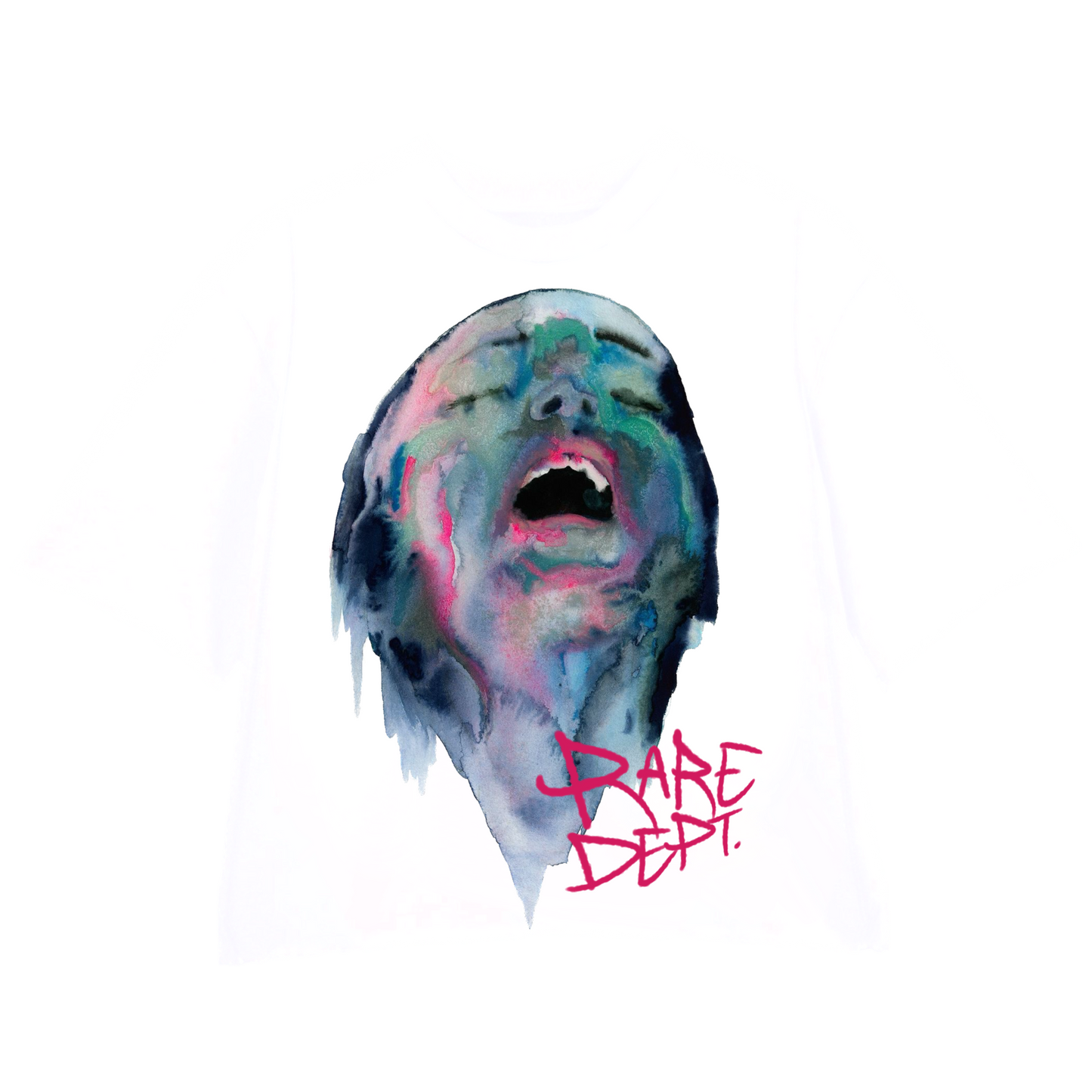 “Relaxed Figure” Crewneck Shirt (White)