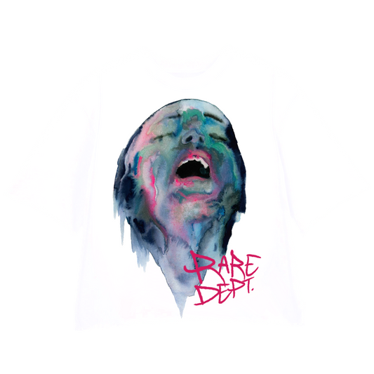 “Relaxed Figure” Crewneck Shirt (White)
