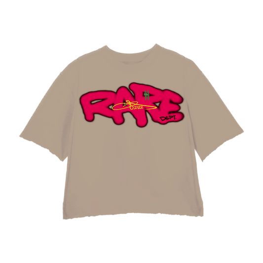 “RareWar” Crewneck Shirt (Brown)