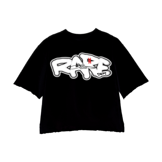 “RareWar” Crewneck Shirt (Black)