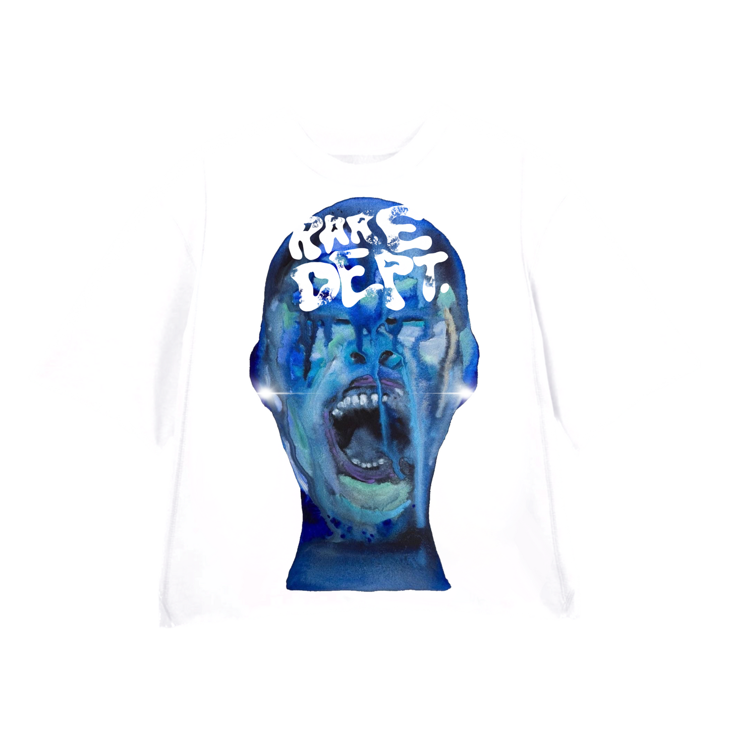 “Blu Boy” Crewneck Shirt (White)